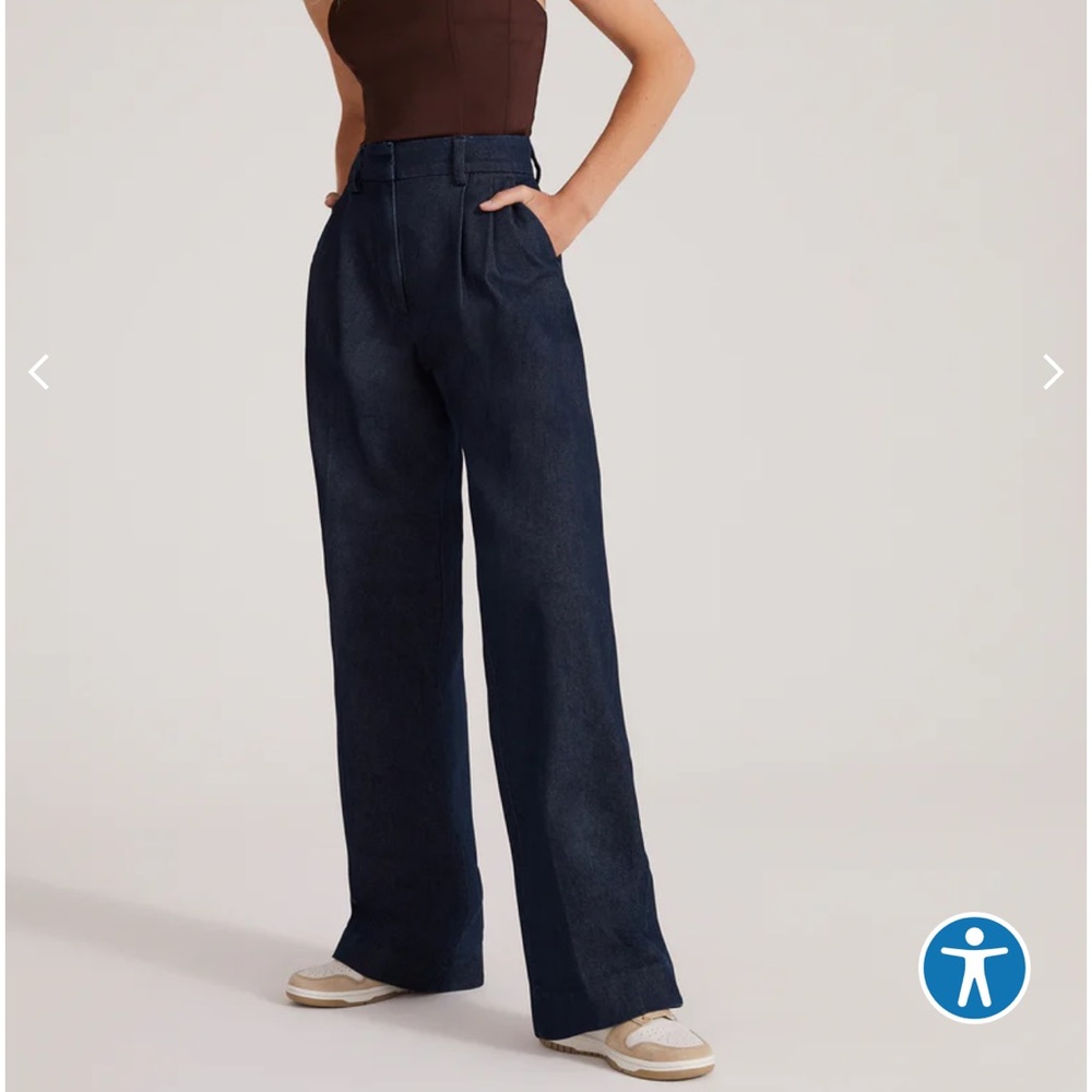 Favorite Daughter The Favorite Pant Denim Trouser in Vienna